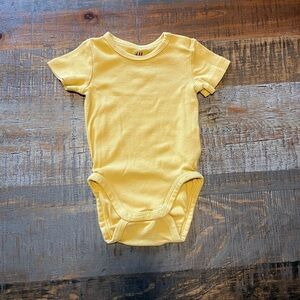 H&M Yellow Bodysuit One Piece